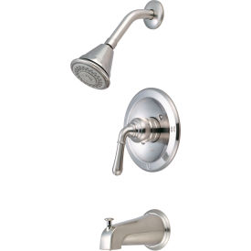 Single Lever Tub/Shower Trim Kit Only PVD Brushed Nickel