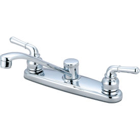 Two Handle Kitchen Faucet Polished Chrome