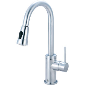 Motegi Single Lever Pull-Down Kitchen Faucet Stainless Steel