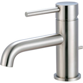 Motegi Single Lever Bathroom Faucet with Brass Pop-Up PVD Brushed Nickel