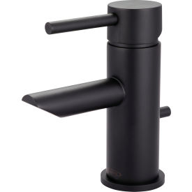 Motegi Single Lever Bathroom Faucet with Brass Pop-Up Matte Black