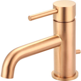 Motegi Single Lever Bathroom Faucet with Brass Pop-Up PVD Brushed Gold