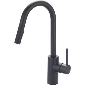 Motegi Single Lever Pull-Down Kitchen Faucet Matte Black