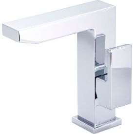Single Lever Bathroom Faucet with Pop-Up Polished Chrome