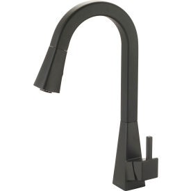 Single Lever Pull-Down Kitchen Faucet Matte Black