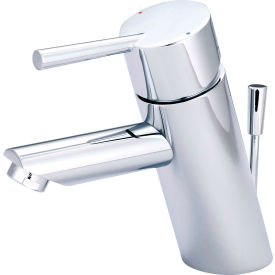 Single Lever Bathroom Faucet with Pop-Up Polished Chrome
