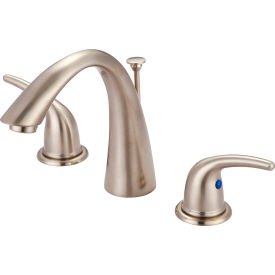 Two Handle Bathroom Widespread with Pop-Up Faucet PVD Brushed Nickel
