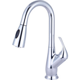 Legacy Single Lever Pull-Down Kitchen Faucet PVD Brushed Nickel