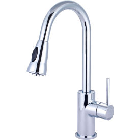 Motegi Single Lever Pull-Down Kitchen Faucet Polished Chrome