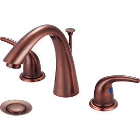 Two Handle Bathroom Widespread Faucet with Pop-Up Oil Rubbed Bronze