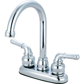 Two Handle Bar Faucet Polished Chrome