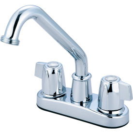Two Handle Laundry Faucet Polished Chrome