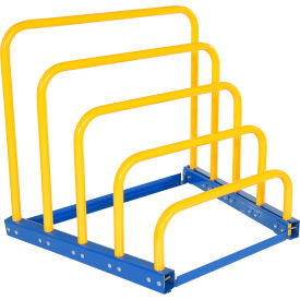 Steel Variable Height Sheet Rack Knock Down, 1,500 Lb. Capacity, Blue