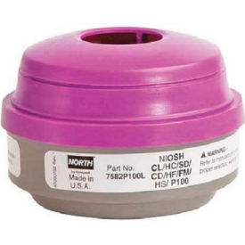 Combination Gas and Vapor Cartridges, 7582P100L, 2/PK