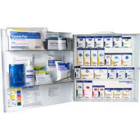 First Aid Only Large Metal First Aid Cabinet w/o Medication for Food Service, ANSI B
