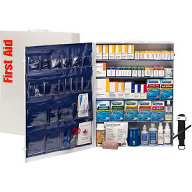 5 Shelf First Aid Cabinet, 200 Person, ANSI Compliant, Class B