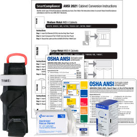 First Aid Only SmartCompliance 2021 Conversion Kit, ANSI Compliant, Class B