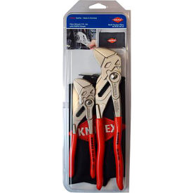 Pliers Wrench Set With Keeper Pouch, 2 Pc