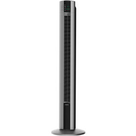 Tower Fan W/ Remote Control, 3 Speed, Gray