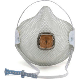 2700 Series N95 Particulate Respirator, HandyStrap & Ventex Valve, M/L, 10/Box