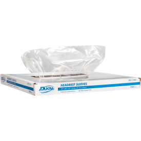 Headrest Sleeves, 14" x 9-1/2" x 2", 250 sleeves per box, 4 boxes per case