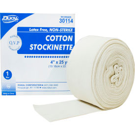 Stockinette, 4" x 25 Yards, Cotton, 6 Roll/Case