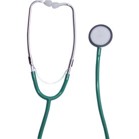 Stethoscope, Single Head, 22", Green