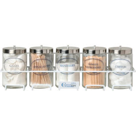 Tech-Med Sundry Jar Rack, 23" W