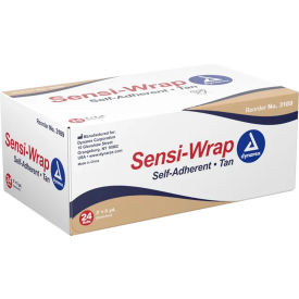 Sensi Wrap Self Adherent Bandage Rolls Without Rubber Latex, 1"W x 5 yards, 30 Pcs