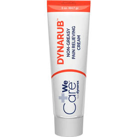 DynaRub Cream, 3 oz. Tube, Pack of 72