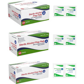Sterile Alcohol Prep Pad, Medium, 2000 Pcs