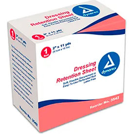 Dressing Retention Sheet, 2"W x 11 yards, 5 Pcs