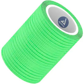 Sensi Wrap Self Adherent Bandage Rolls, 6"W x 5 yards, Green, 12 Pcs