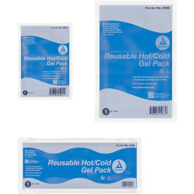 Reusable Hot & Cold Gel Packs, 9"L x 6"W, Pack of 24