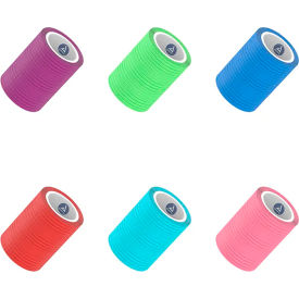 Sensi Wrap Self Adherent Bandage Rolls, 1"W x 5 yards, Purple, 30 Pcs