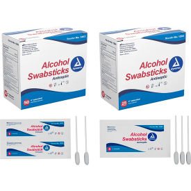 Alcohol Swabsticks, NS 4", 500 Pcs