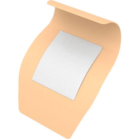 Sheer Plastic Adhesive Bandages, Sterile, 2"L x 4-1/2"W, 1200 Pcs