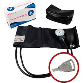 Aneroid Sphygmomanometer, Adult, XL Thigh, Black, Pack of 10