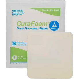 Foam Dressing Bandage, 6"L x 6"W, 120 Pcs