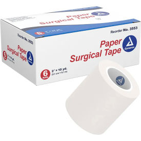 Paper Surgical Tape, 2"W x 10 yards, Pack of 72