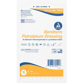 Xeroform Gauze Dressing, 5"L x 9"W, 200 Pcs