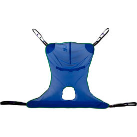 Mesh Full Body Sling W/ Commode Opening, X-Large