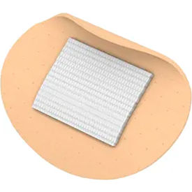 Sheer Plastic Spot Adhesive Sterile Bandage, 7/8"L x 7/8"W, 4800 Pcs