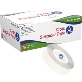 Cloth Surgical Tape, 1/2"W x 10 yards, Pack of 288