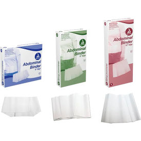 Abdominal Binder, Small, Fits 24" x 30" Waist, 6"H, Pack of 10