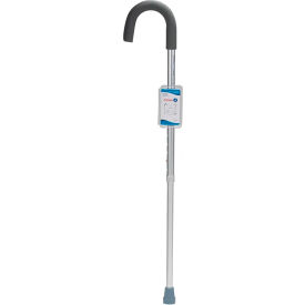 Round Crook Handle Cane with Vinyl Grip, 6 Pairs