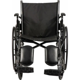 S3 Lite Wheelchair, Flip Desk Arm & Foot Rest, 20"W Seat