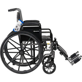 S2 Wheelchair, Detachable Desk Arm & Foot Rest, 20"W Seat