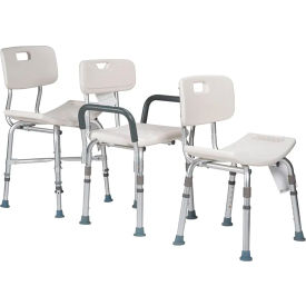 Deluxe Shower Chair W/ Back, Pack of 4
