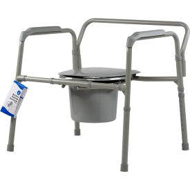 Bariatric Folding Bedside Commode Seat